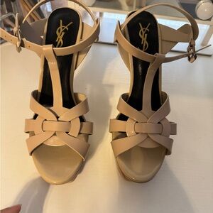 Ysl platform tribute heel